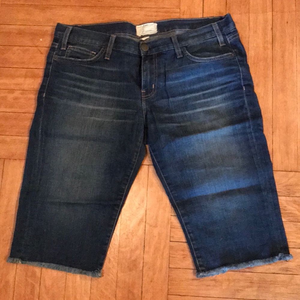Current/Elliott long jean shorts